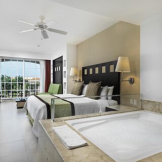 El Cid Hotel Marina Riviera Maya — Sample Junior Suite with jacuzzi