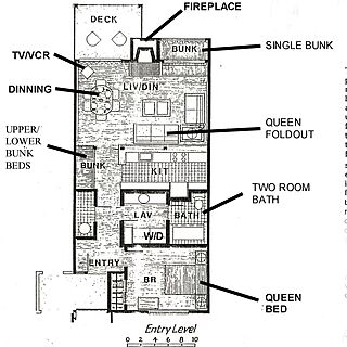 Jackson Hole Vacation Condominiums — Unit Floorplan