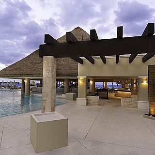 Sunrise at Moon Palace — Pool