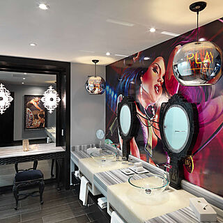 Hard Rock Hotel Riviera Maya — Sample Bathroom
