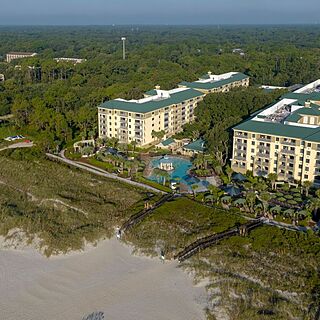 Marriott's Barony Beach Club — Grounds Pool and Beach View