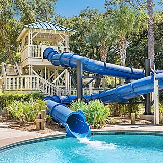 Marriott's Barony Beach Club — 3 Story Water Slide