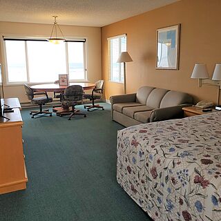 Rockaway Beach Resort — Sample Living Area