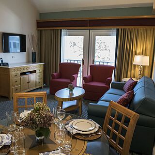 The Cove at Yarmouth — Sample Living Area