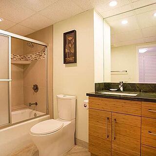 Aston Kaanapali Shores — Sample Bathroom