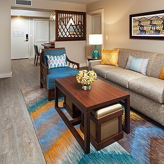 Sheraton Kauai Resort Villas — Sample Living Area