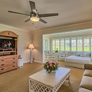 The Royal Lahaina — Sample Living Area
