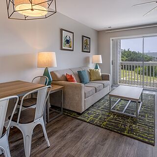 Atlantic Beach Resort &mdash; Sample Living Area