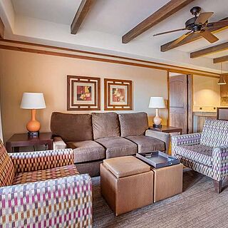 Hilton Vacation Club Sedona Summit &mdash; Sample Living Area