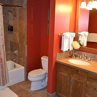 The Teton Club — Sample Bathroom