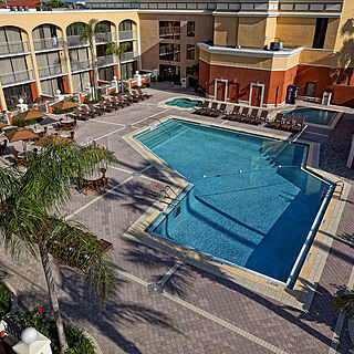 Westgate Towers — Aerial View of Pool