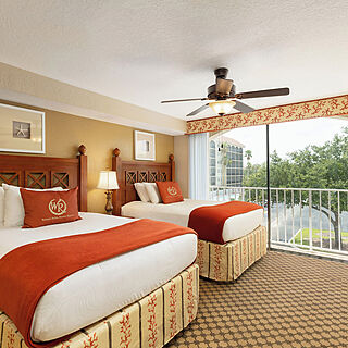 Westgate Towers — Sample bedroom: studio and two-bedroom villas