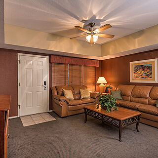 Westgate Painted Mountain Golf Resort — Sample living area in one- and two-bedroom villas