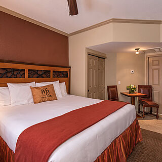 Westgate Painted Mountain Golf Resort — Sample bedroom in studio units