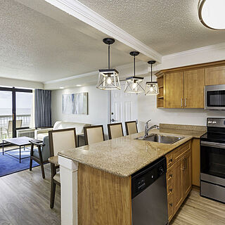 Westgate Myrtle Beach Oceanfront Resort — Sample Villa Kitchen