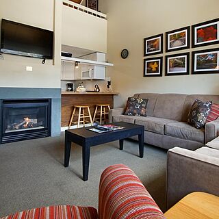 Village of Loon Mountain Lodges — Sample Living Area