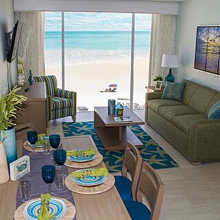 Grand Seas Resort — Sample Living Area