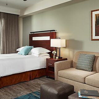 Hilton Grand Vacations at MarBrisa — Sample Studio Unit