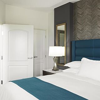 Hilton Grand Vacations at MarBrisa — Sample Bedroom