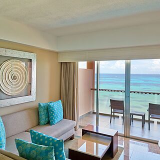 Grand Fiesta Americana Coral Beach Cancun — Sample Living Area