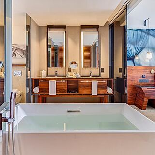 Live Aqua Beach Resort Cancun — Sample Bathroom