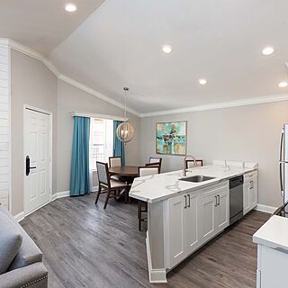 Westgate Branson Lakes — Sample One-Bedroom Deluxe Living Room/Kitchen