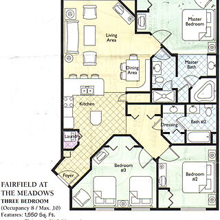 Wyndham Branson at the Meadows — Unit Floor Plan