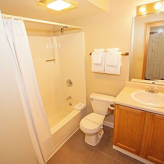 Cold Spring Resort — Sample Bathroom
