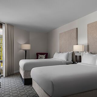 Marriott's Grand Chateau &mdash; Sample Doubles Bedroom