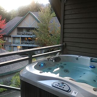 Valhalla Vacations at Whistler — Sample Balcony Hot Tub