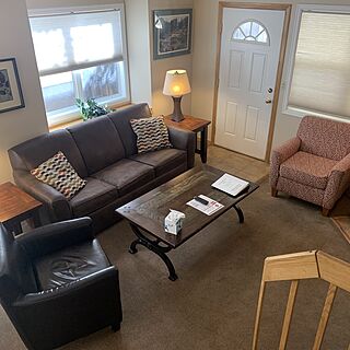 French Ridge Condominiums — Sample Living Area