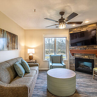 Woodstone at Massanutten & Woodstone Casas — Sample Living Area