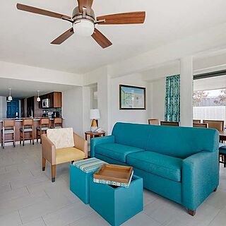 Hilton Vacation Club Royal Palm St. Maarten &mdash; Sample Living Area