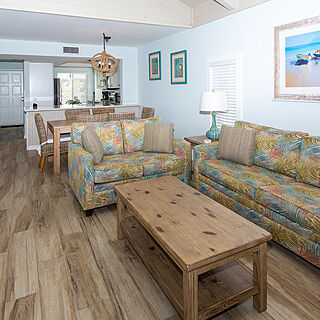 Marathon Key Beach Club — Sample Living Area