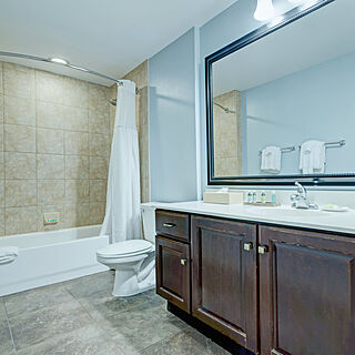 Club Wyndham Old Town Alexandria &mdash; Sample Bathroom