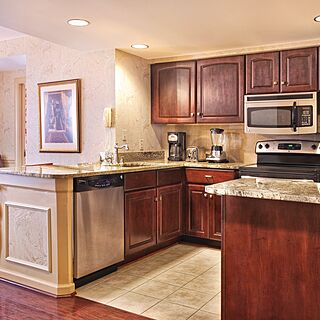 Club Wyndham Old Town Alexandria &mdash; 3 Bedroom Presidential Unit Kitchen