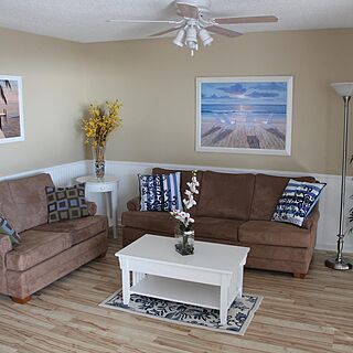 Tybrisa at the Beach — Sample Living Area