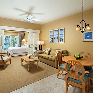 Sheraton Broadway Resort Villas — Sample Living Area