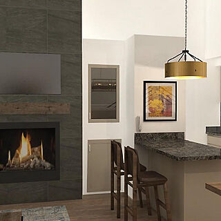 Bluegreen's StreamSide at Vail — Sample Living Area Rendering
