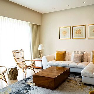 The Reef 28 — Sample Living Area