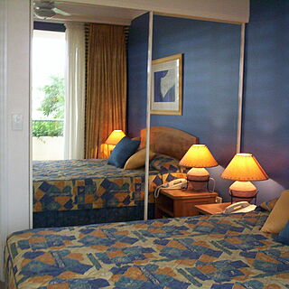 HMI at Calypso — - unit bedroom