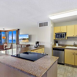 Kahana Beach Resort — Sample Kitchen
