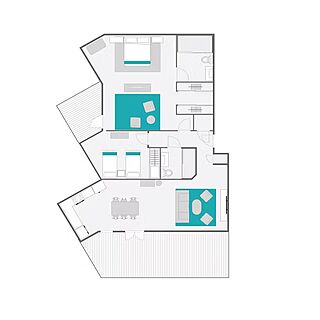 Playa Linda Beach Resort — Two Rooftop Suite 841