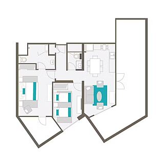 Playa Linda Beach Resort — Two Rooftop Suite
