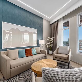 Playa Linda Beach Resort — Sample Living Area
