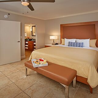 Divi Village Golf and Beach Resort &mdash; Sample 1-bedroom golf suite bathroom