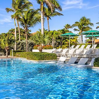 Marriott's Aruba Surf Club — Pool with In-pool Loungers