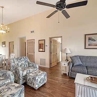 Little Gull Cottages — Sample Living Area