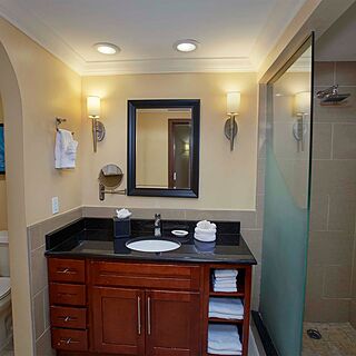 Divi Village Golf and Beach Resort &mdash; Sample studio bathroom