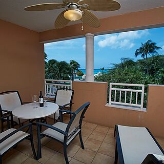 Divi Village Golf and Beach Resort — Sample studio balcony
